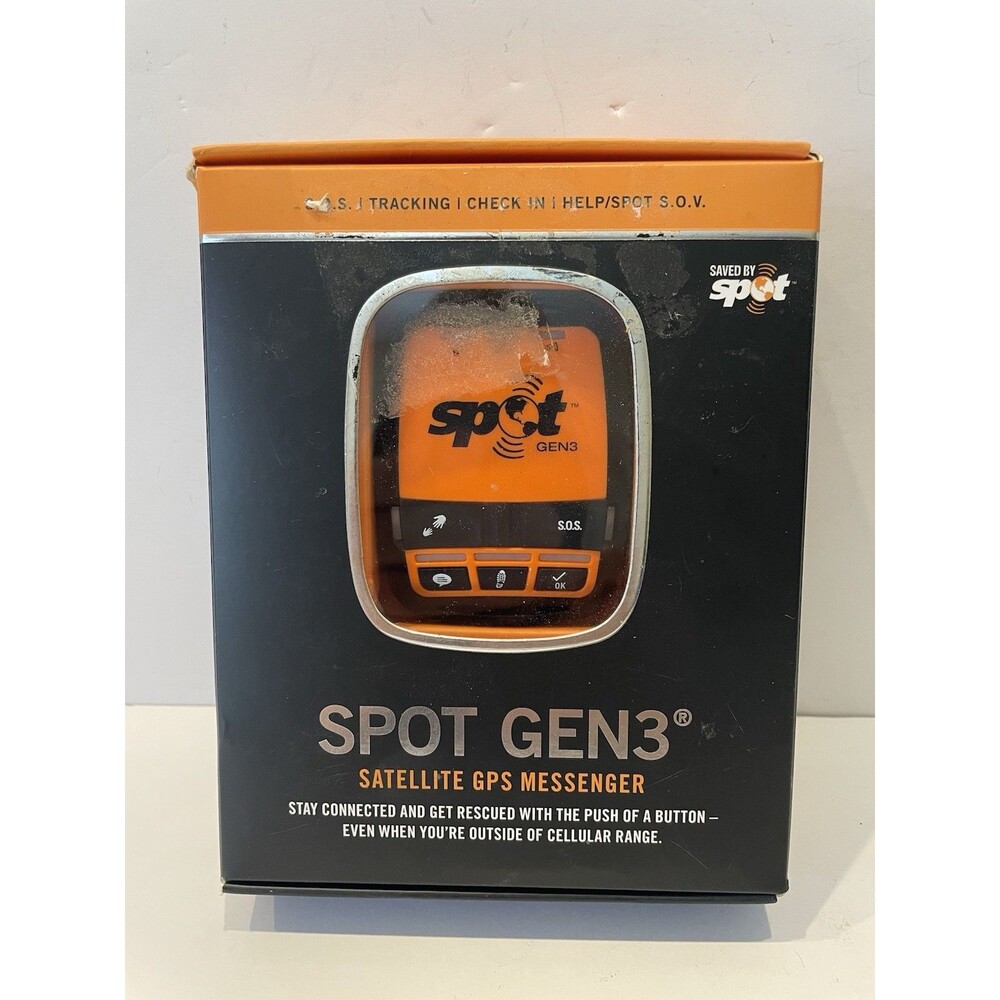 Spot Gen3 Satellite GPS Emergency Tracker and SOS Locator Gen 3 Hunting Hiking